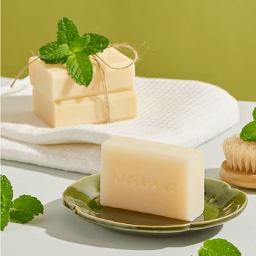 KLOSER靠近 清爽溫和．清新薄荷皂 不添加色素、香精、酒精、防腐劑、不含硬化劑