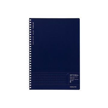 KOKUYO SOFT 線圈B5筆記本Biz 點線 40頁 紙製 尺寸:252x179mm  藍色  1本