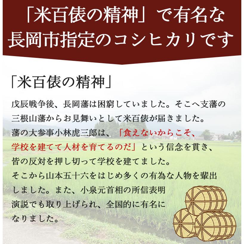 お米 5kg 送料無料 特別栽培米 長岡産コシヒカリ 新潟米 令和４年産  ギフト 内祝い