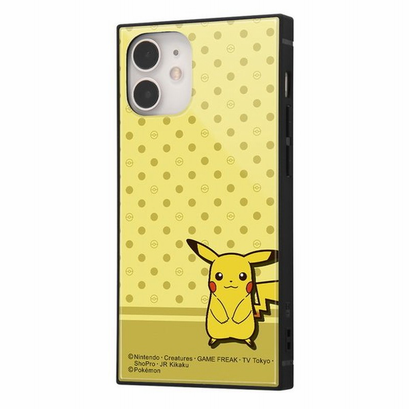 Iphone12 Mini ケース スクエア ポケットモンスター 耐衝撃ハイブリッドケース スクエア Kaku ピカチュウ ストラップホール ポケモン グッズ カバー Iq 通販 Lineポイント最大get Lineショッピング