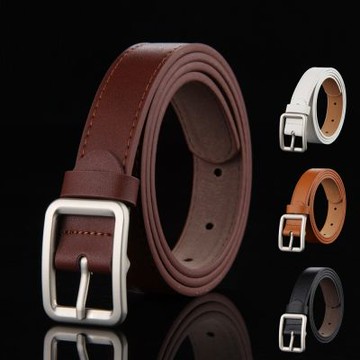 大童 方頭扣環素色皮帶 男童 女童 兒童 青少年 小學生 西裝褲 腰帶 腰繩 褲帶 表演 花童 橘魔法 現貨【BB9045】