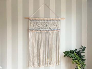 北歐風 溫暖流蘇手工編織客廳臥室彩色牆壁裝飾掛飾