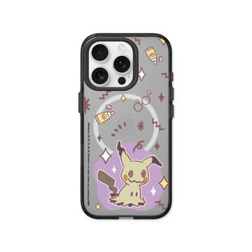 RHINOSHIELD iPhone 17e/16e 共用 Clear MagSafe兼容 抗黃化透明防摔磁吸手機殼｜寶可夢-暖色-謎擬Q