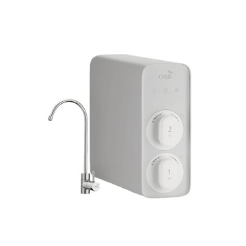 淨水小灰機 櫥下RO高流量淨水器RO 600G 龍頭黑