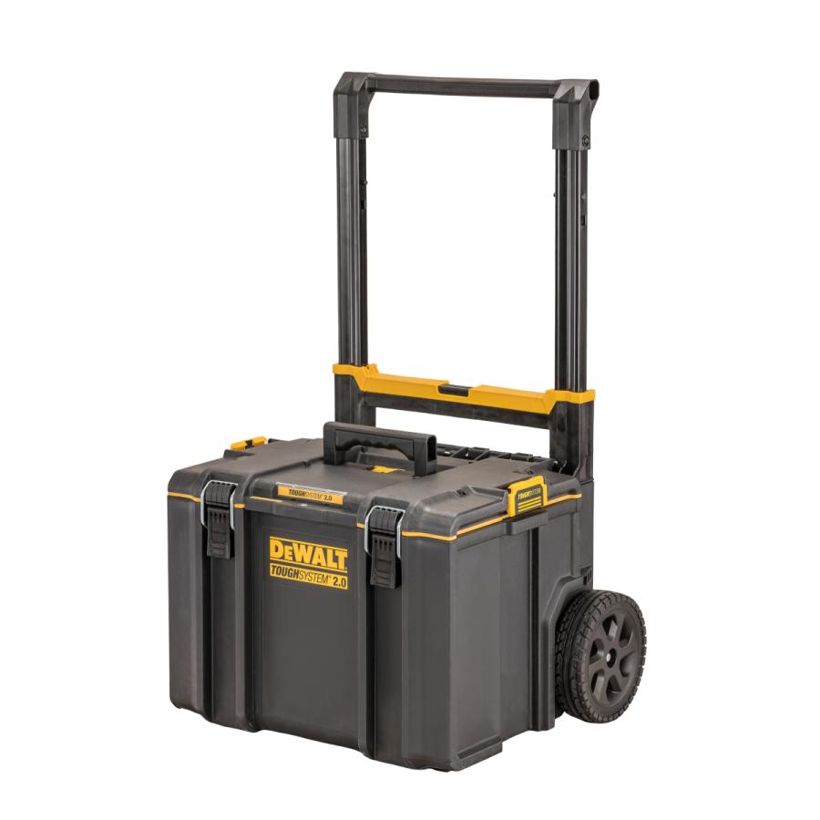 デウォルト(DeWALT) タフシステム 収納ボックス Mサイズ 工具箱 収納ケース ツールボックス IP65 坊塵 防水 設計 ベランダ アウトド - 3