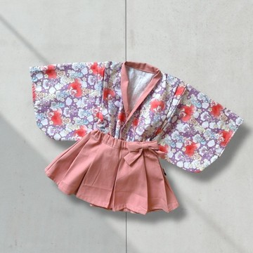 雲朵熊寶貝 - 新日本和服 ( 裙 )