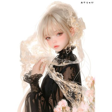 【3 月新品 1】07-117-0080 人物貼紙 透明感造型裝飾