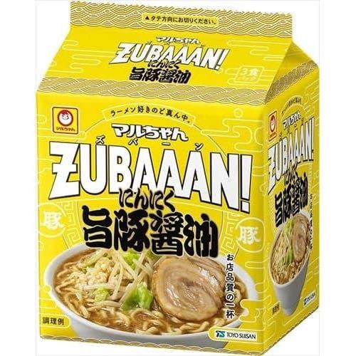 マルちゃん ZUBAAAN 旨豚醤油 3食 27個入