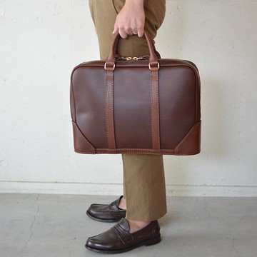 日本職人手作皮革Organ商務公事包 G-40