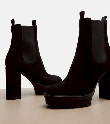 Gianvito Rossi Barry suede platform ankle boots