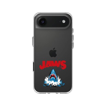 iPhone Air Clear Case（相機按鈕） 透明 - Jaws - 大白鯊 - 咬人鯊魚
