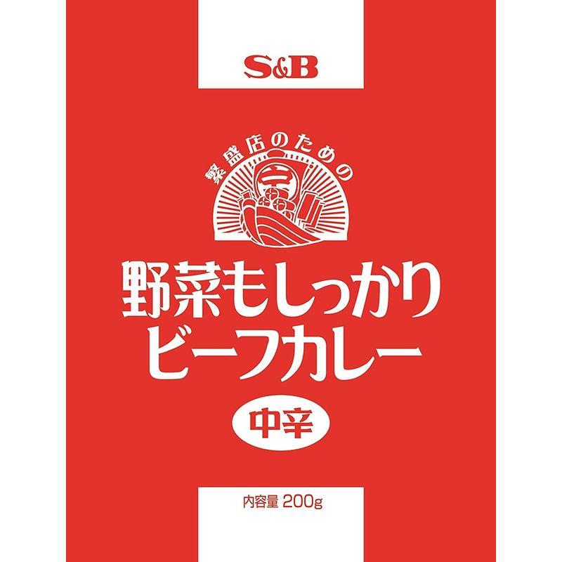 SB 野菜もしっかりビーフカレー 200g ×15袋