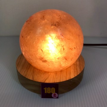 ¤ 臻藏館¤圓潤玲瓏圓球 [NO.180] USB圓球『 玫瑰USB圓球鹽燈』玫瑰鹽燈喜馬拉雅山天然玫瑰岩鹽 😊