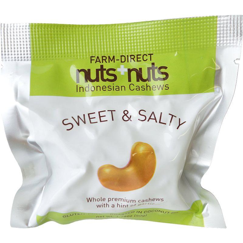 nuts nuts(ナッツナッツ) カシューナッツ スウィートソルト 50g×4個