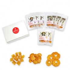 「ありがとう」を伝える日本の干し芋・ドライフルーツ8袋詰め合わせセット サンクスギフトBOX