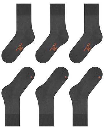 Falke Run Crew Socks, Pack of 3