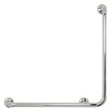 Cassido 卡司多 L型扶手 牆+地固定 浴室廁所安全扶手 防滑扶手 助力起身  1個  銀色