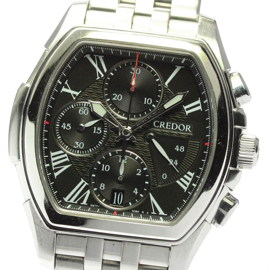 SEIKO】セイコー クレドール パシフィーク クロノグラフ 6S77