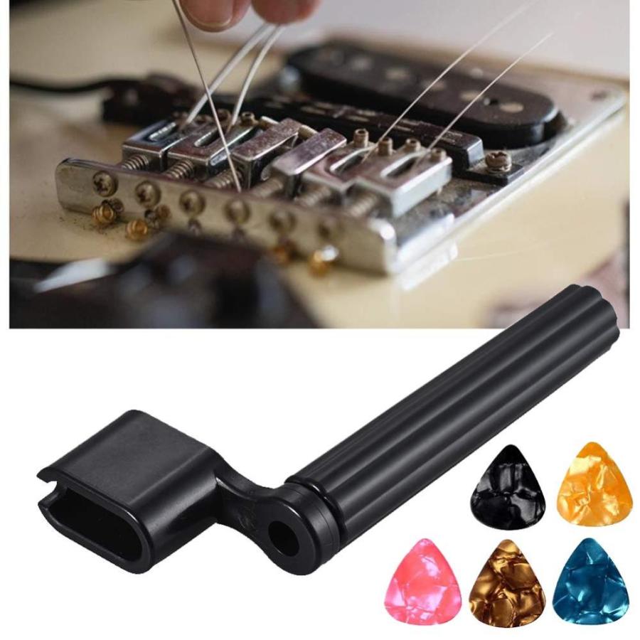 Guitar Tool Kit,Professional Repairing Maintenance Kit with Strings Picks Bridge Pins Gauge Accessories Gift for Acou 72PCS