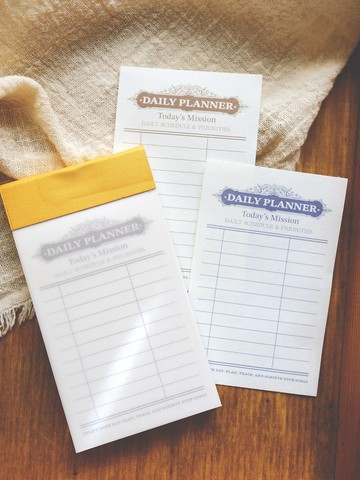 Daily Planner 便簽本