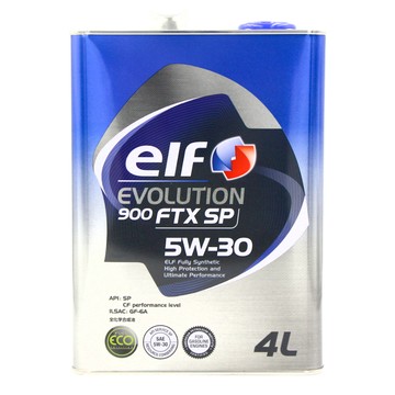 法國 elf EVO FTX 全合成汽車引擎機油  1桶  5w30  4L