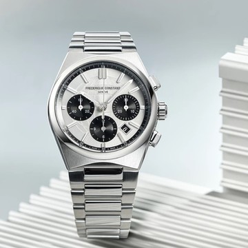 CONSTANT 康斯登 Highlife 限量經典黑白熊貓自動計時腕錶-41mm FC-391SB4NH6B