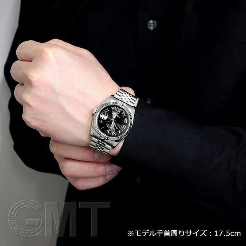 ロレックス ROLEX 116234 V番(2010年頃製造) ブラック メンズ 腕時計