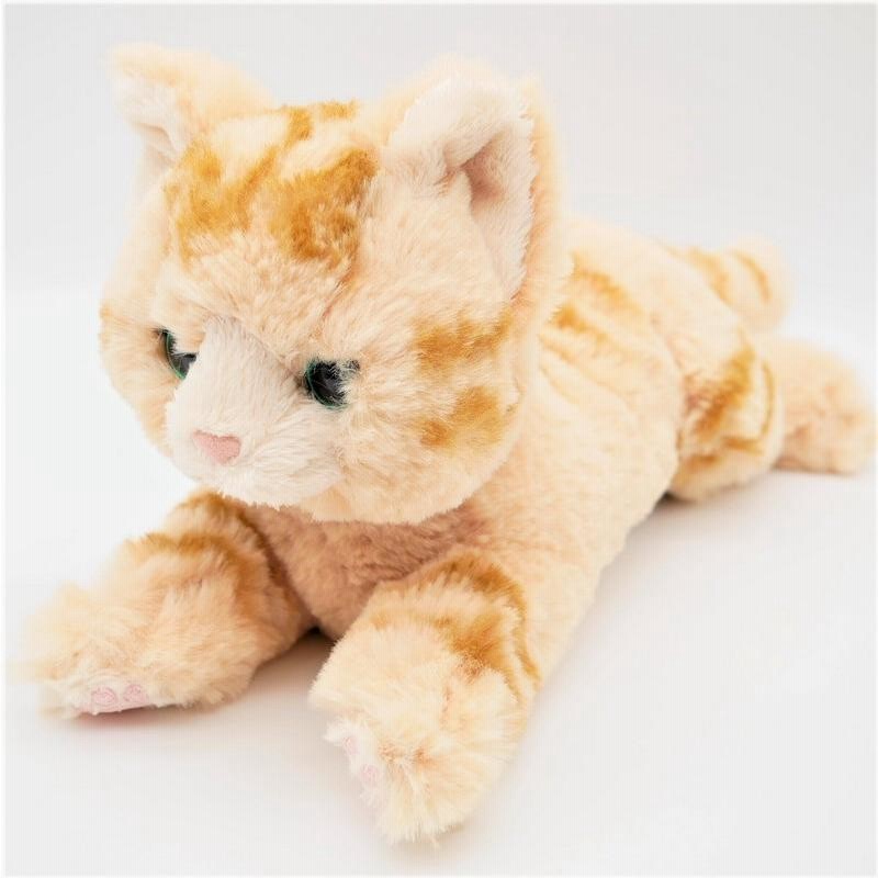 ひざねこSS BR ぬいぐるみ 茶トラ 犬猫 動物 本物 ペット 幼児