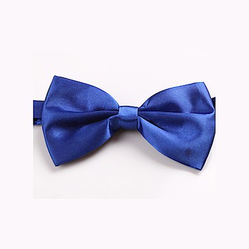 拉福   亮面新郎結婚領結糾糾(兒童寶藍)