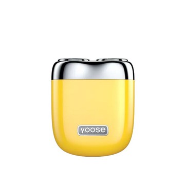 yoose 有色｜MINI 2.0 全合金隨身電動刮鬍刀 競速黃