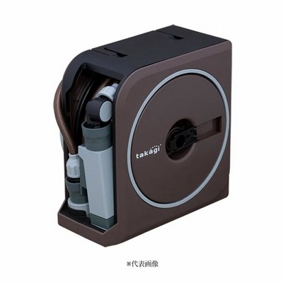 【散水用品】タカギ nano next 20m 内径7.5mm ホースリール RM1220BR【526】