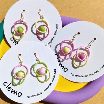 まるたままる 春之色【耳環】