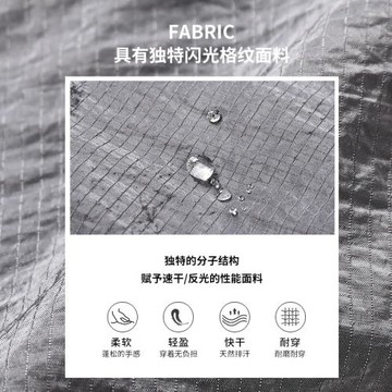 潮牌沙灘褲男高級感格紋亮面速干海邊度假外穿休閑四分短褲流行款