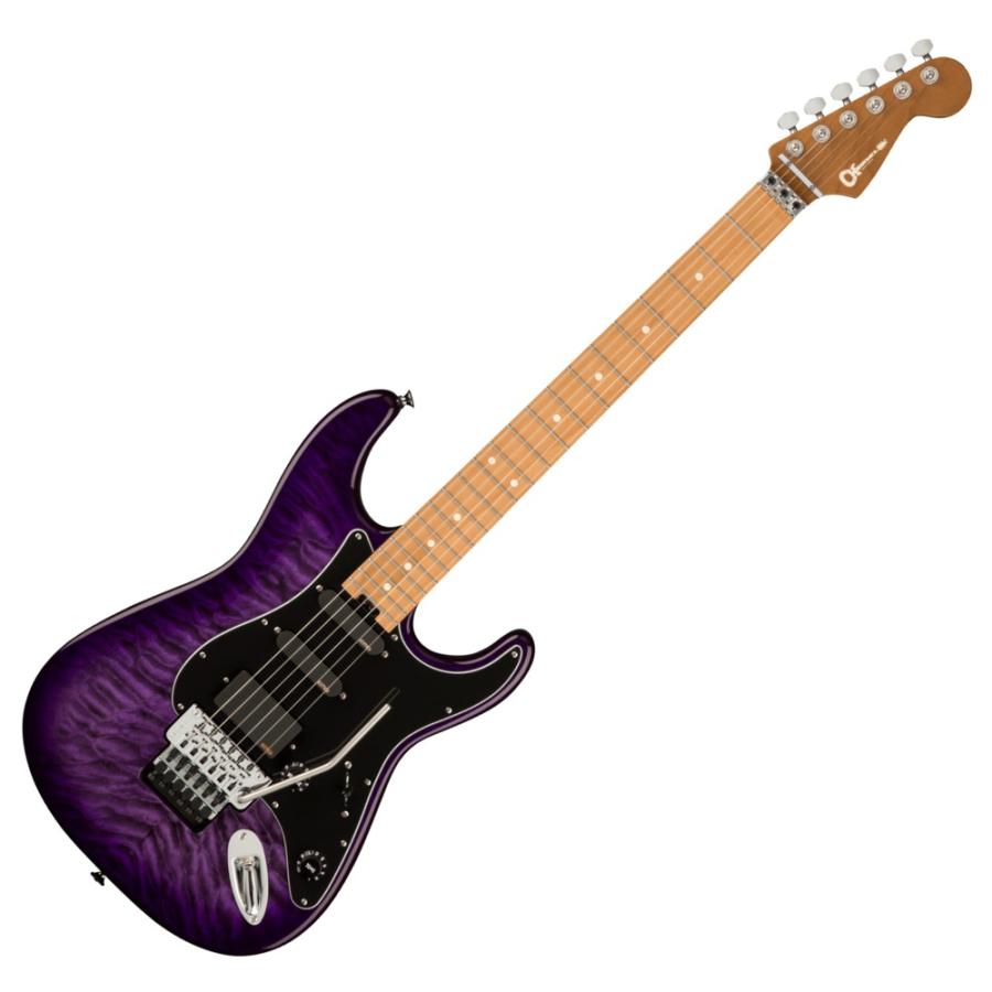 Charvel Marco Sfogli Signature Pro-Mod So-Cal Style HSS FR CM QM Transparent Purple Burst エレキギター