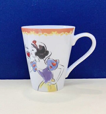【震撼精品百貨】白雪公主七矮人 Snow White 白雪公主馬克杯-親吻蘋果#27895 震撼日式精品百貨