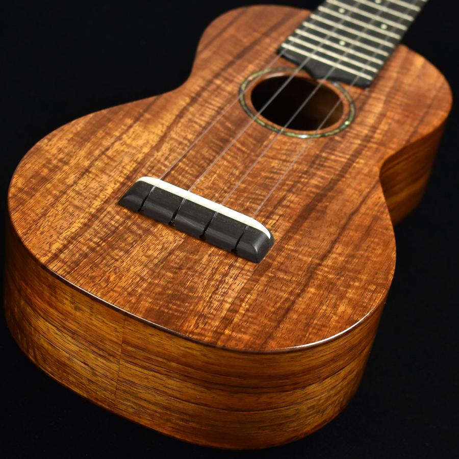 tkitki ukulele ティキティキ・ウクレレ HKS-ABALONE EC 5A　S N：974-083 〔ソプラノ〕〔5Aグレードハワイアンコア〕 〔未展示品〕