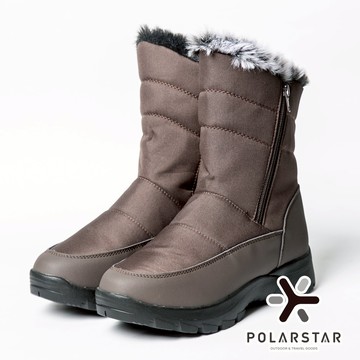 【PolarStar】女保暖雪鞋『咖啡』P25602