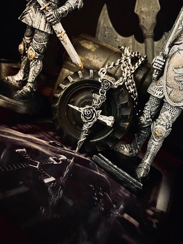 【巴洛克系列】聖傷Stigmata 925銀 墜飾 (不含鍊)