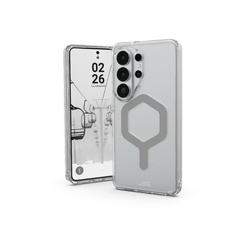 【UAG】Galaxy S26 Ultra 磁吸式耐衝擊全透保護殼-極透明(灰圈)