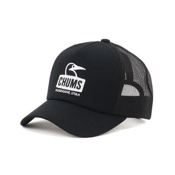 CHUMS Booby Face Mesh Cap休閒帽 黑色 CH051465K001
