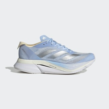 Adidas Adizero Boston 12 W JP7914 女 慢跑鞋 彈力 支撐 緩震 水藍 銀