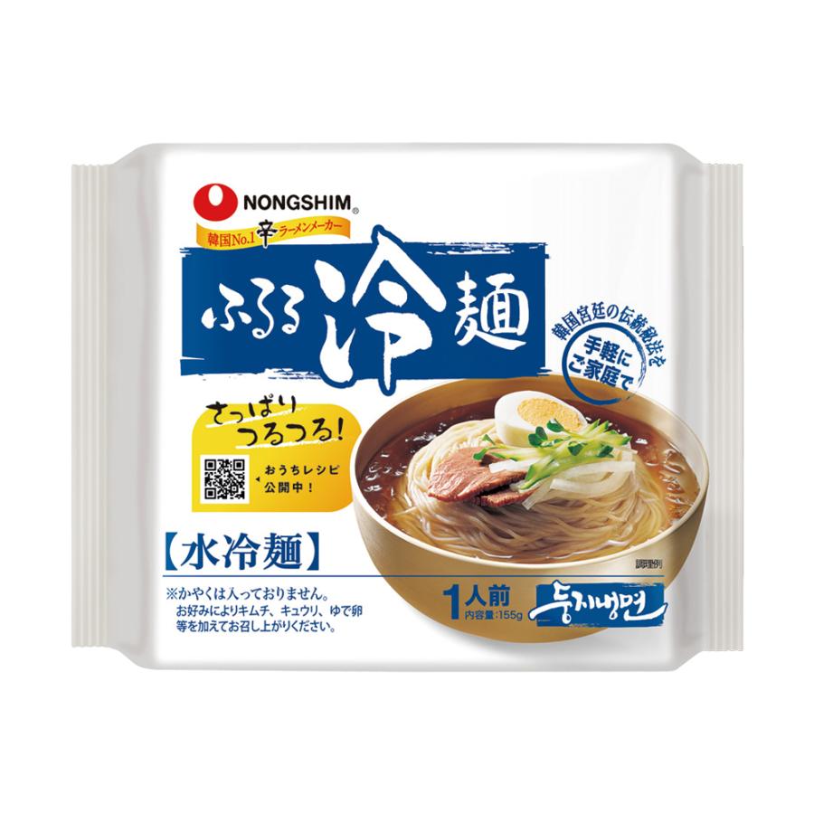 農心ジャパン ふるる冷麺（水冷麺） 155g×10個