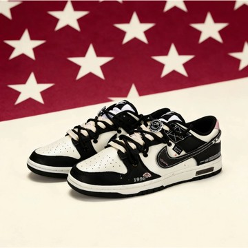 🎯輕氧 Nike Dunk 板鞋 休閒鞋 緋色地帶 奶慄星 美式復古 街頭做舊 百搭高級 潮流 男女同款 黑粉