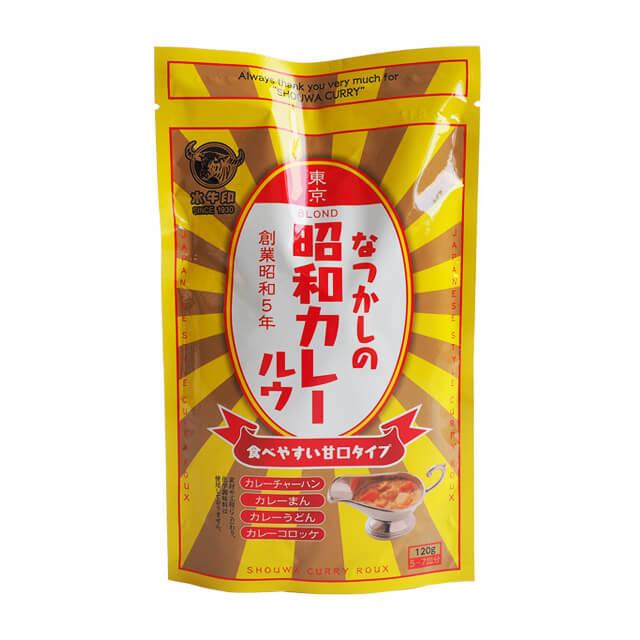 水牛食品 なつかしの昭和カレールウ 120g（5〜7人前）