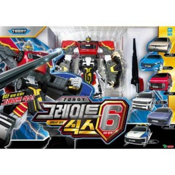 韓國境內版🇰🇷Tobot 機器戰士 車子 警車 X+Z+Y+C+SONIC+KEN 六合一 合體變形機器人 模型