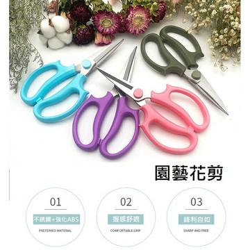 現貨 尖頭花藝剪刀 不銹鋼花剪 尖頭剪  盆栽剪刀 園藝剪 插花剪 修枝剪刀