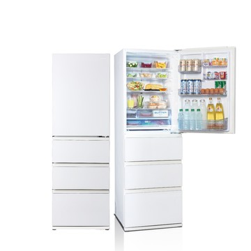 【SAMPO 聲寶】SAMPO聲寶 480公升1級變頻窄身4門冰箱 SR-C48GDD 自動製冰 現貨