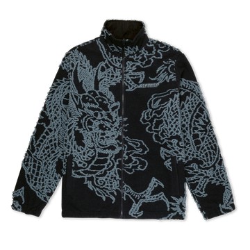 HAKU REVERSIBLE JACKET (BLACK / CHARCOAL)