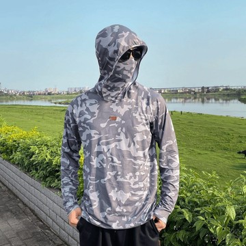 ✨限時惠購⚡ 防曬衣 防曬外套 冰絲 大尺碼 夾克 戶外 夏季 連帽 輕薄 防曬衣 男 運動 透氣 防曬衣男 防曬帽