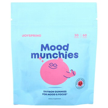 JoySpring, Mood Munchies 軟糖，天然漿果味，60 粒軟糖